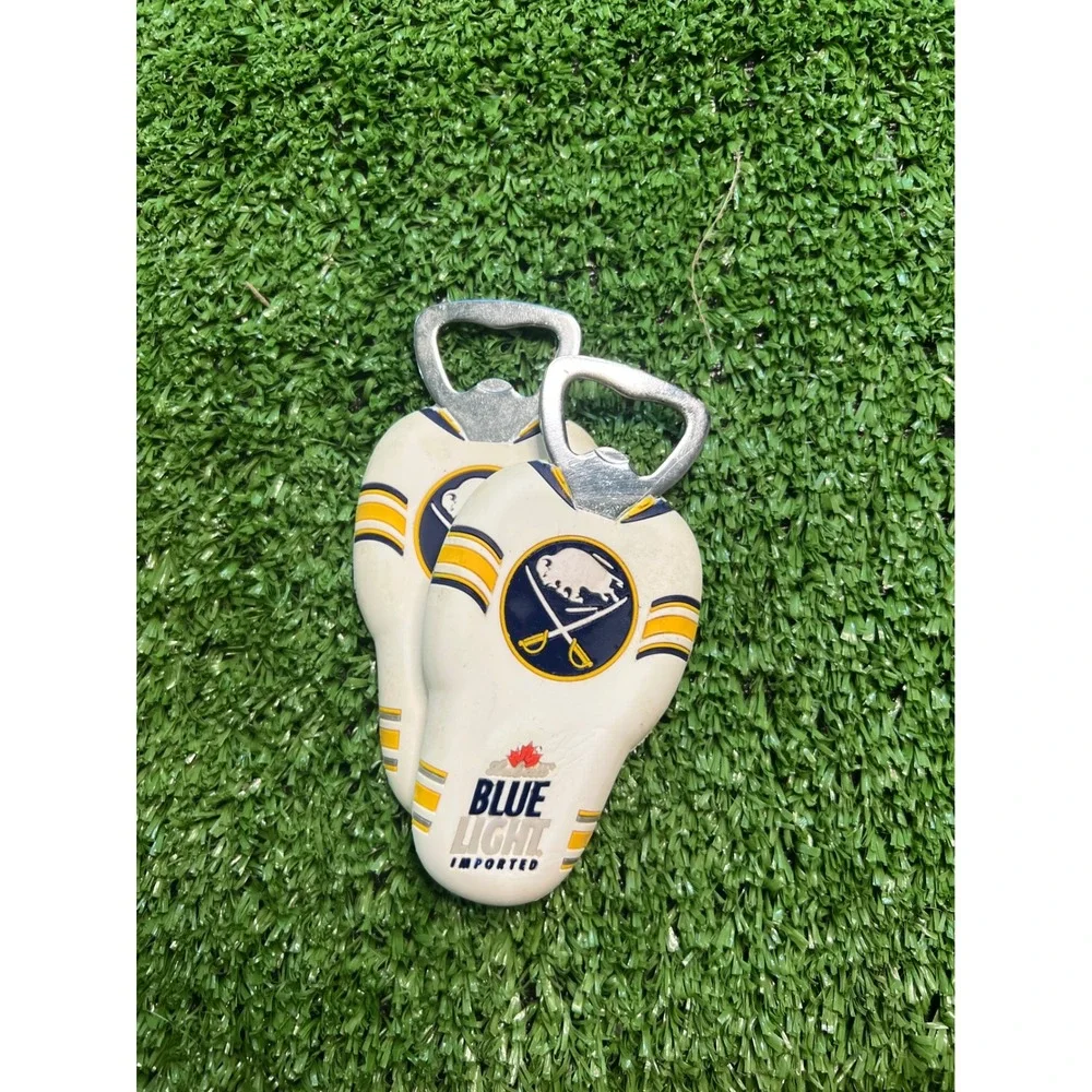 LaFontaine 16 Buffalo Sabres Labatt Blue Light Beer‎ Bottle Opener Barware